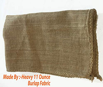 6 Pack Premium Large Burlap sack Bags | 6 Piece Set 24 x 40 inch | New Coffee Bag | Potato Bag | Sack Race | Seed Preserve Sack | Eco-friendly, Natural Jute Product | Made by10 Ounce Burlap Fabric (6)