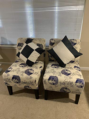Covers 18 x 18 Inch Set of 2 Linen Cushion Covers
