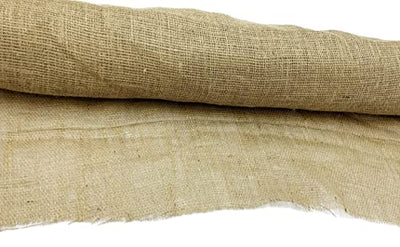 AAYU Burlap Roll Premium Brand Liner | 40 inch x 8 Yards | Heavy Duty (7oz) | DIY Craft Fabric | Weed Barrier | Landscaping Edging | Eco-Friendly, Natural Jute Ribbon Roll | 24 ft