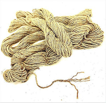3 Pack -5 ply 600 ft Thick Jute Burlap Rope