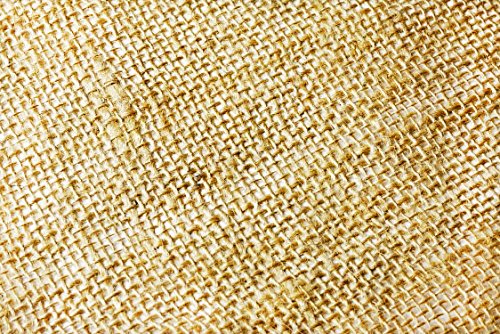 Natural Jute Burlap Ribbon Roll for Craft Decoration | Burlap Roll Jute | Jute Ribbon Roll - 6 Inches X 5 Yards Pack of 3