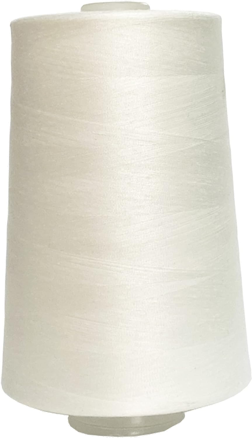 Jutemill 22000 Yards Huge Cone of Invisible Nylon Sewing Thread for Overlock Machine All Purpose Nylon Thread Cone Jumbo Spool Transparent Thread (22000 Yard)