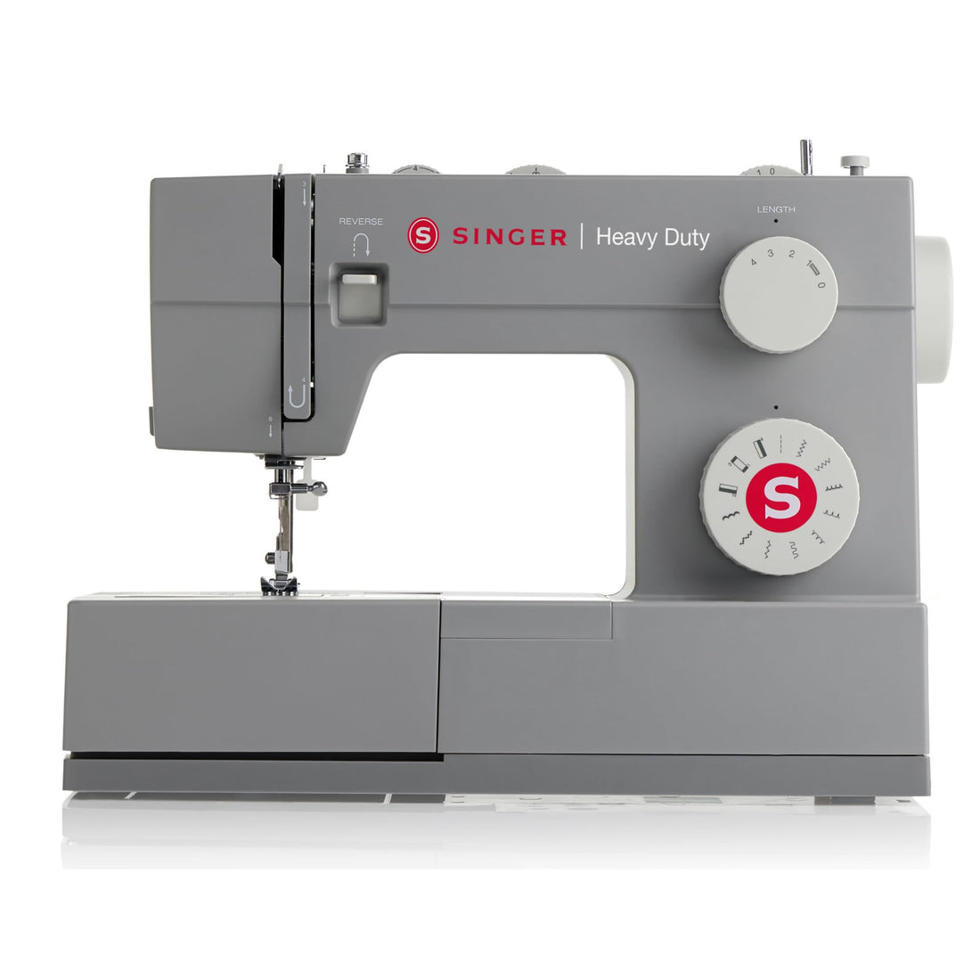 SINGER 4411 Heavy Duty Sewing Machine with 11 Built-in Stitches, Metal Frame and Stainless Steel Bedplate