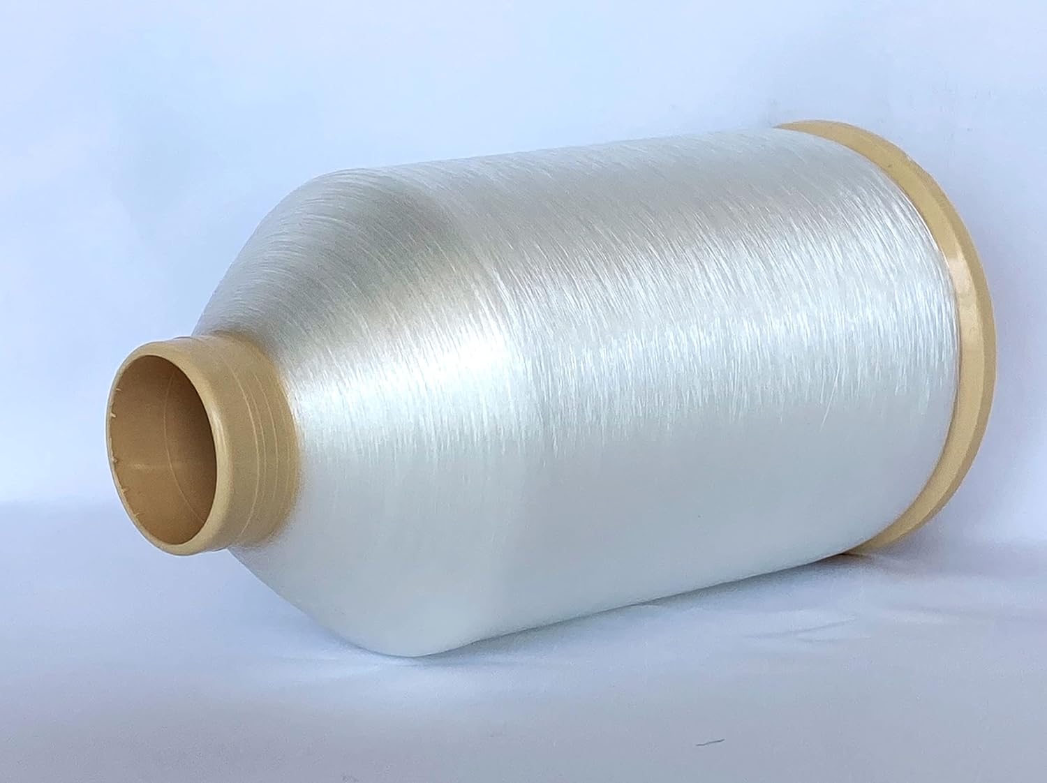 Jutemill 22000 Yards Huge Cone of Invisible Nylon Sewing Thread for Overlock Machine All Purpose Nylon Thread Cone Jumbo Spool Transparent Thread (22000 Yard)