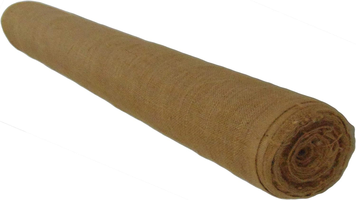 36-Inch Wide x 150 feet Long, Burlap Fabric Roll | 36" by 50 Yards | Non- Fraying| Wide and Tightly Woven | Outdoor Wedding Aisle Runners roll