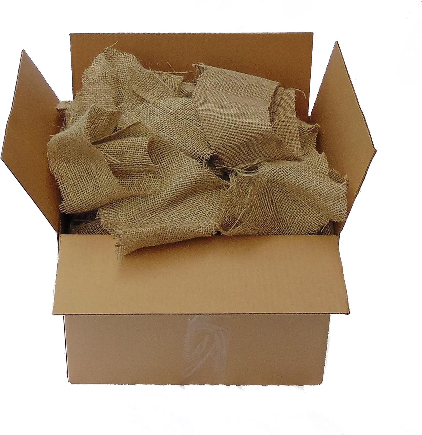 5 Pounds in Box Smoker Fuel for Beekeeping | Jute Burlap Smoker Fuel | Lights Easily with Match or Lighter | Long Continuous Burn | Produces Light, Cool Smoke