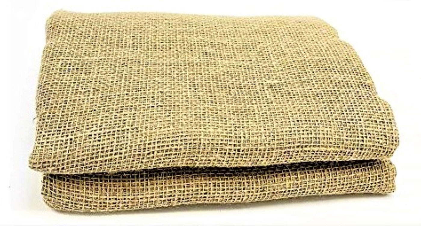 40 Inch X 15 Feet Gardening Burlap Liners, Loose Weave Jute-Burlap for Raised Bed, 50 Square-feet Seed Cover and Garden Blanket (40 Inch X 15 Feet, 40"Wx15'L)