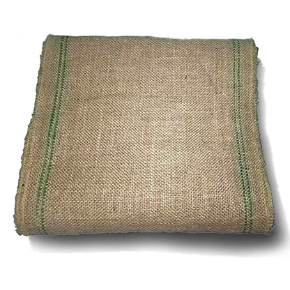 12 inch x 10 yards (30 cm x 9.14 m); No-Fray Edges Burlap