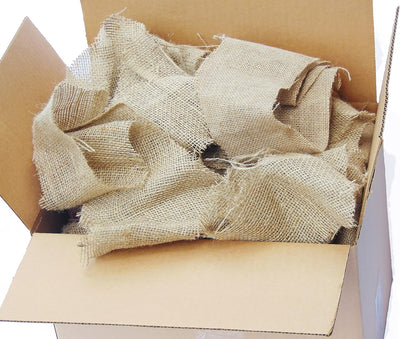 5 Pounds in Box Smoker Fuel for Beekeeping | Jute Burlap Smoker Fuel | Lights Easily with Match or Lighter | Long Continuous Burn | Produces Light, Cool Smoke