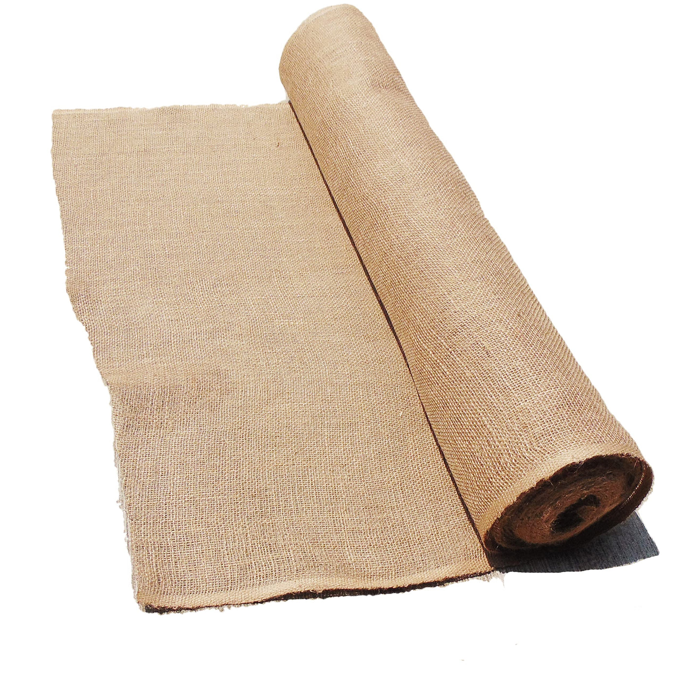 AAYU 40" Wide Light Weight Burlap Fabric roll 150 -Ft Long, Lose Weaved Garden Netting, Edging, Erosion Control & Weed Barrier