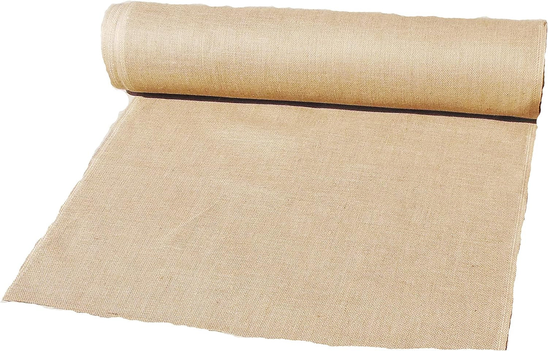 Burlap Fabric Roll | Jute Burlap Fabric | Burlap Rolls for Craft and Gardening | Winter Cover