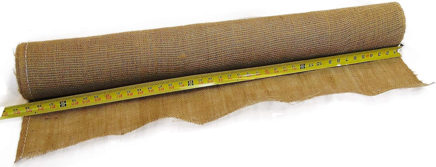 Natural Burlap Fabric Roll for Craft Projects