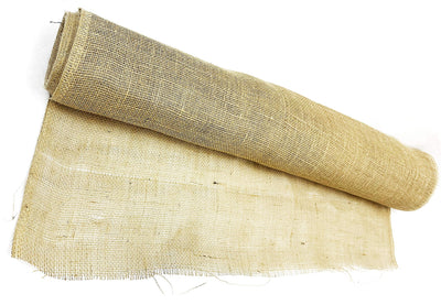 AAYU Natural Burlap Fabric Roll 36 Inch x 16 Yards Disposable Jute Burlap Planter Liner Weed Barrier Biodegradable Garden Fabric Heavy 7oz