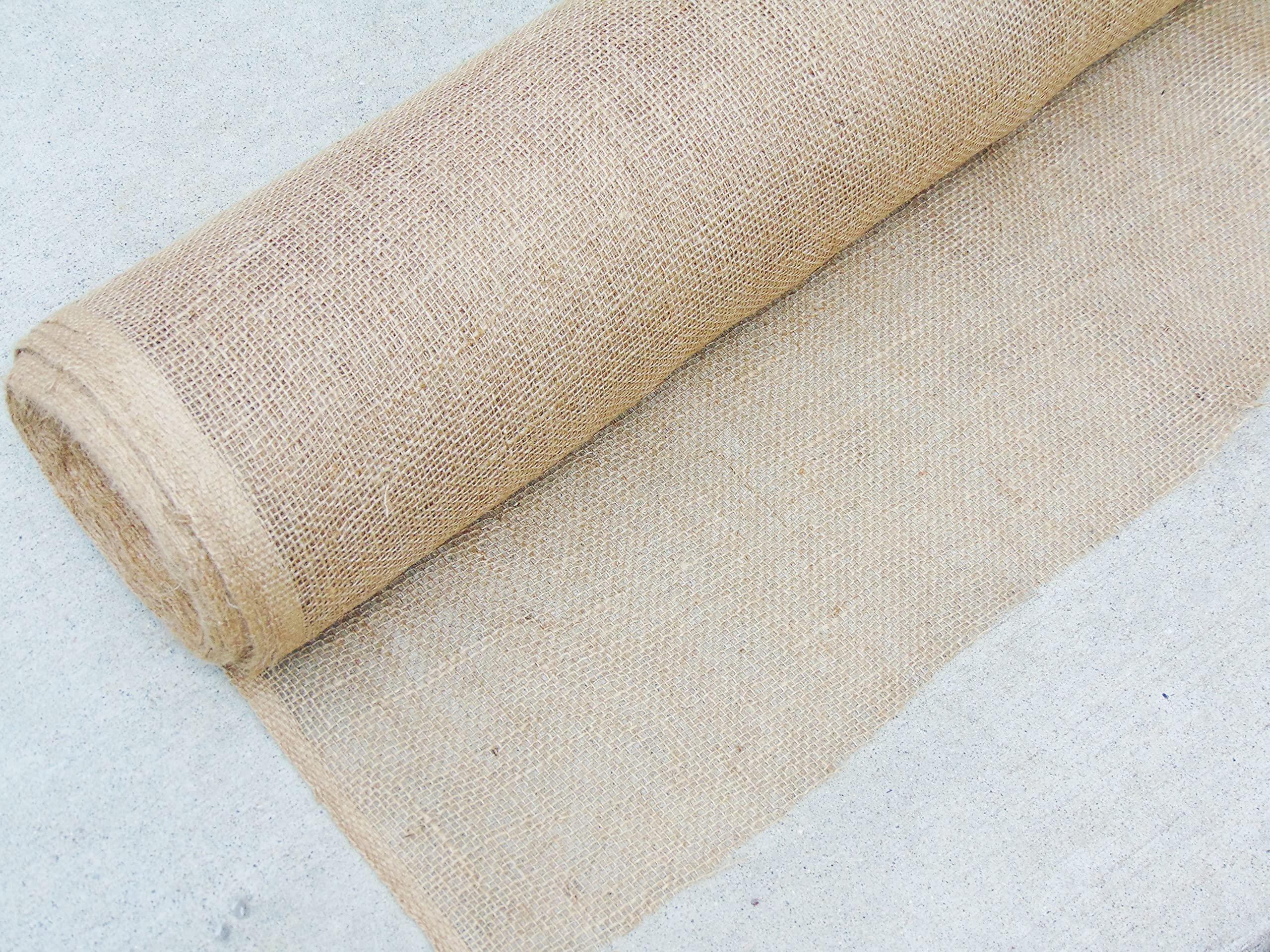 40&quot; X 150 Feet Natural Burlap Material Fabric Roll