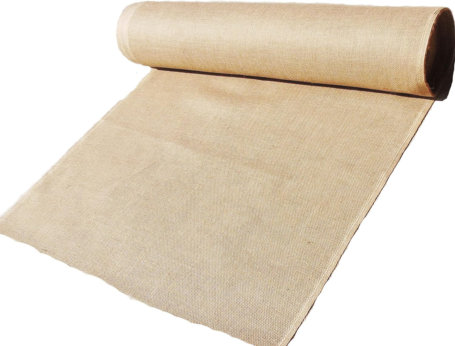 Burlap Fabric Roll, Natural Burlap Garden Fabric Premium