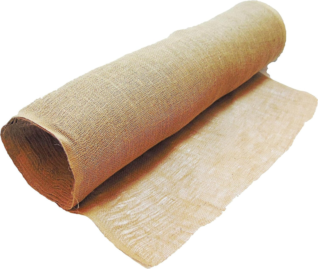 Burlap Fabric Roll - 150 feet x 36 inches - Ideal for Garden Art and Crafts