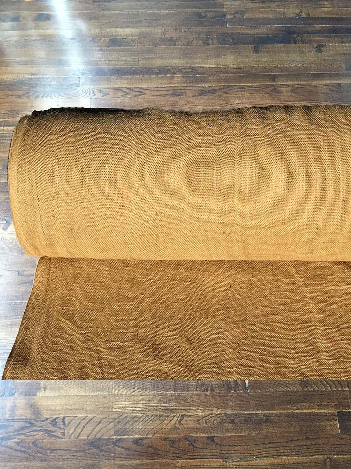 AAYU Burlap Fabric Roll | 40-Inch Wide x 150 ft Long | 40&quot; by 50 Yards | Non- Fraying | Tightly Woven | Great for Outdoor Wedding Runners