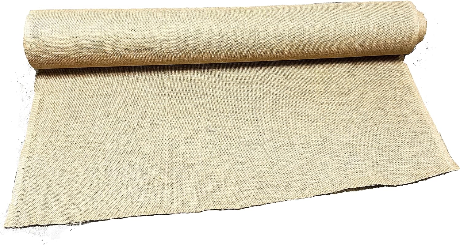 Burlap Fabric Roll 36&quot; Wide x 60 ft for Gardening Wedding