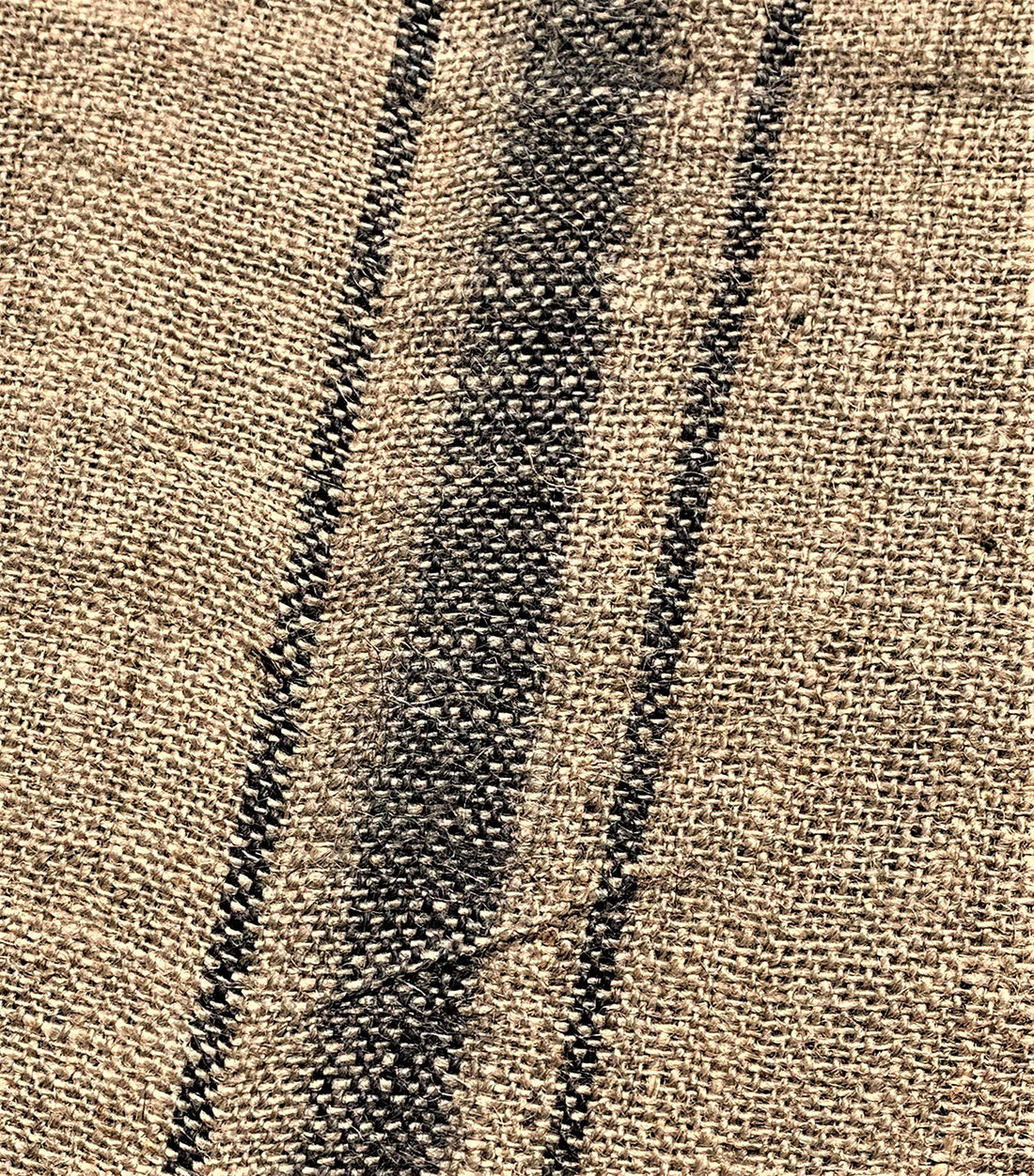 Burlap Jute Striped Table Runner | Burlap Rolls | Rustic Linen Table Runner burlap Style - Blue
