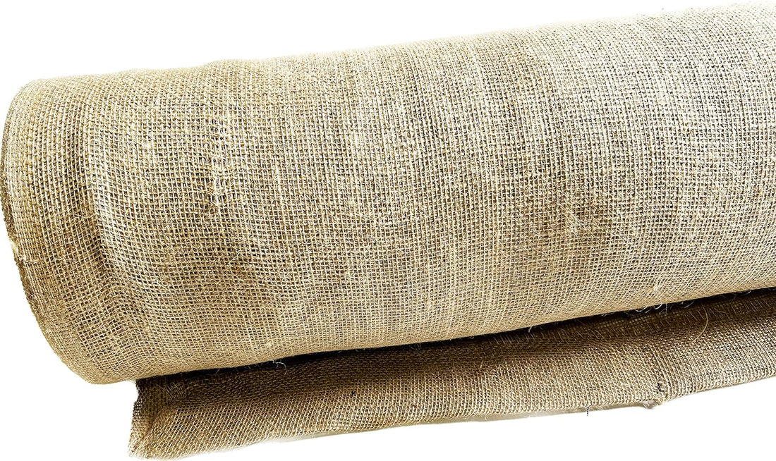 Burlap Fabric Roll - 150 feet x 36 inches - Ideal for Garden Art and Crafts