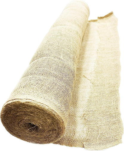  Wedding Aisle Runner Burlap Roll Jute Fabric with Twines 