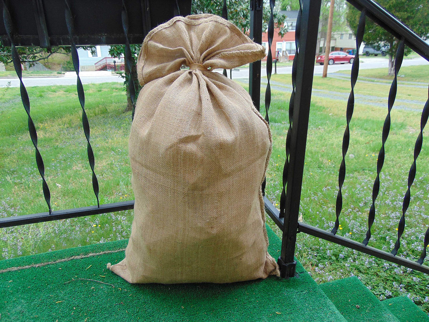 Burlap Gift Bags with Drawstring
