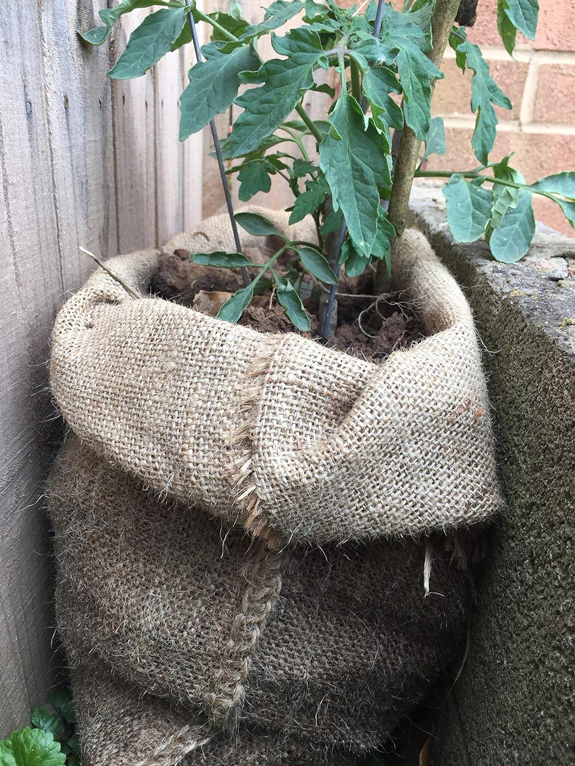  Burlap Bags with Drawstring