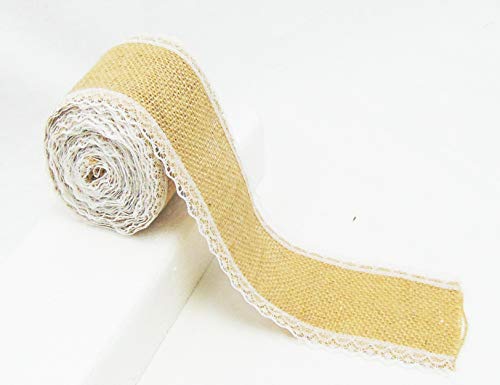  Burlap Ribbon Lace Roll Crafts Ribbon