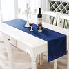 AAYU Blue Denim Table Runner Fall for Living Room Dinning Table Ideal for Parties Weddings Gathering and Daily Use Runner for Table (16 Inches X 108 Inches)