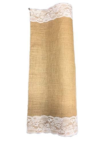 Burlap Fabric Roll 40 in x 10 Ft Wedding Aisle Runner