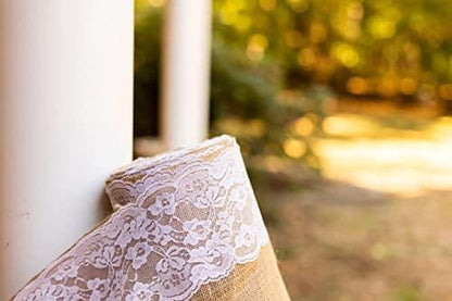 Natural Burlap Table Runners