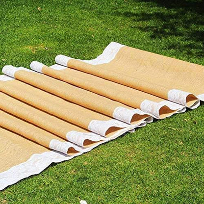  Burlap Table Runner Rustic Lace 