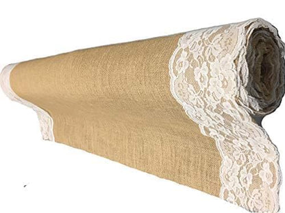  Burlap Table Runner Rustic Natural Jute
