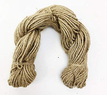 Load image into Gallery viewer, AAYU Brand Premium Bundle Thick Jute Rope 5 Ply | 1 Hank Heavy Duty Natural Burlap Jute Twine Ropes | 17.6 Ounces | Best Quality Heavy Jute Rope Gardening Twine | 200 Feet Jutemill 
