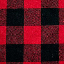 Load image into Gallery viewer, AAYU Buffalo Plaid Table Runners 108 inch, Table Toppers 14 x 108inches | Red and Black Plaid Runner for Family Dinner or Gatherings, Indoor/Outdoor Use, Daily Use| Yarn Dyed High GSM Fabric Jutemill 

