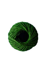 Load image into Gallery viewer, AAYU Jute Burlap Twine Balls Large and Heavy | 3 Ply (150 Feet) 4 Ball Set Natural, Green, Purple, Red Colors Rope for DIY Crafts, Gift Wrapping, Decoration Jutemill 
