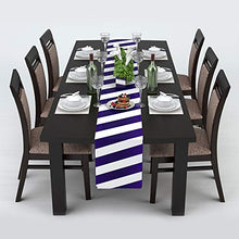 Load image into Gallery viewer, AAYU Printed Table Runner | Thick 250 GSM (16 Inch X 72 Inch) |Table Runner for Baby Birthdays, Home Decor &amp; Wedding (Green and Blue) Jutemill 
