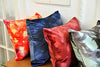 AAYU Square Modern Pillow Covers | 18 x 18 inch | Velvet Base Soft Fabric | Trendy Pattern Printed on Both Sides | 4 Piece Set