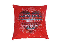 Load image into Gallery viewer, AAYU Velvet Decorative Christmas Tree Pillow Covers | 18 x 18 Inch (45 x 45 cm) | Perfect for Living Room Sofa or Bedroom Couch Jutemill 