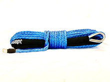 Load image into Gallery viewer, Jutemill 3/8&quot; X 50 feet Synthetic Winch Rope, 3/8-50&#39; Cable line Truck Towing, Trailer, Boat Anchor, Rigging Off Road Recovery-Rope (Orange Colored) Jutemill 
